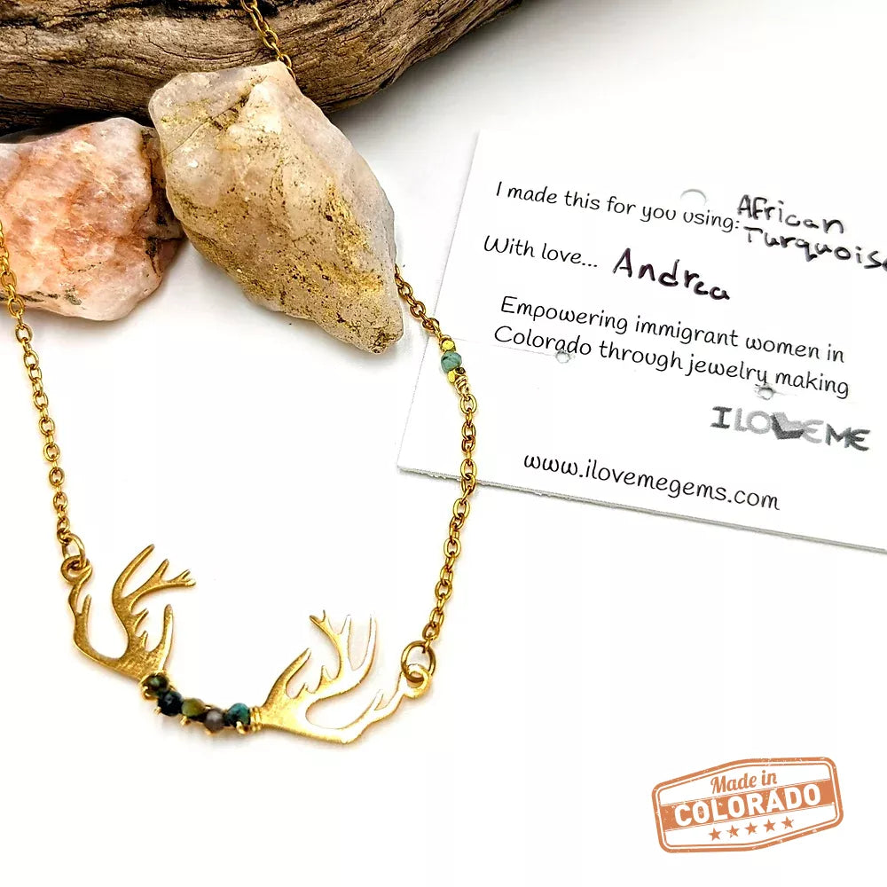 Antler Necklace