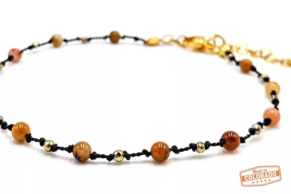 Knotted Gems Bracelet