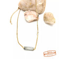 Labradorite Bar Necklace