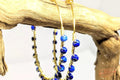Lapis Lazuli Hoop Earrings