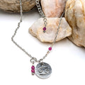 Zodiac Sign Necklace- Cancer Jun 21- Jul 22