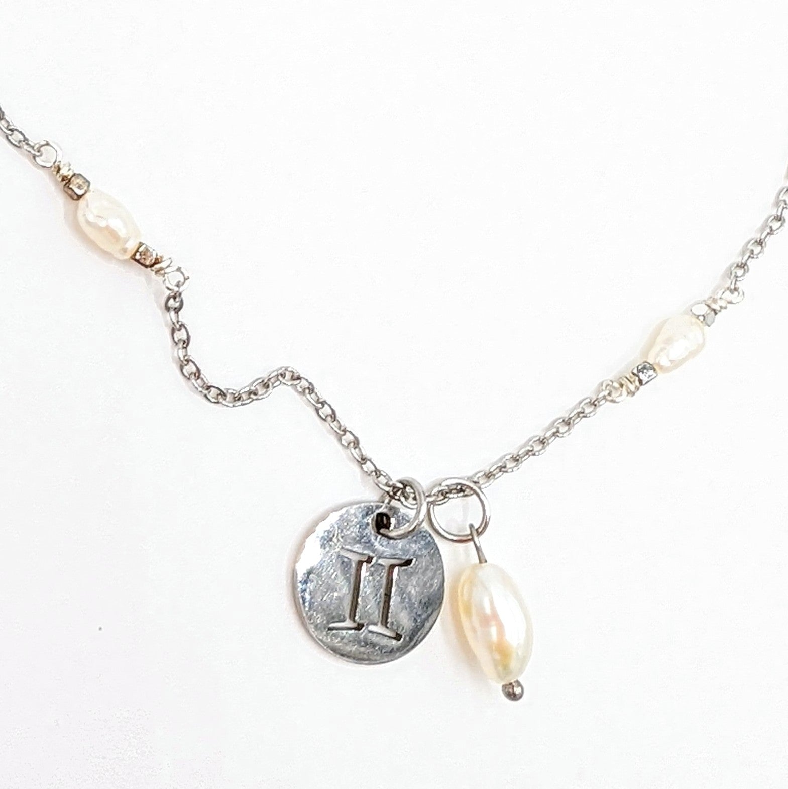 Zodiac Sign Necklace- Gemini May 21- Jun 20