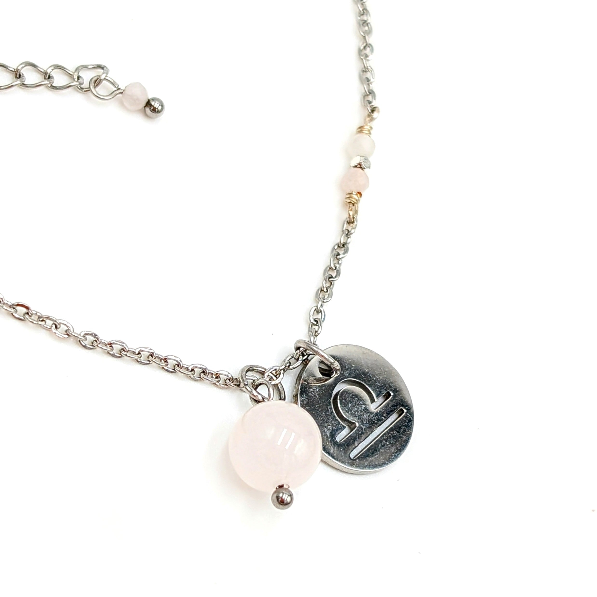 Zodiac Sign Necklace- Libra Sep 23- Oct 22