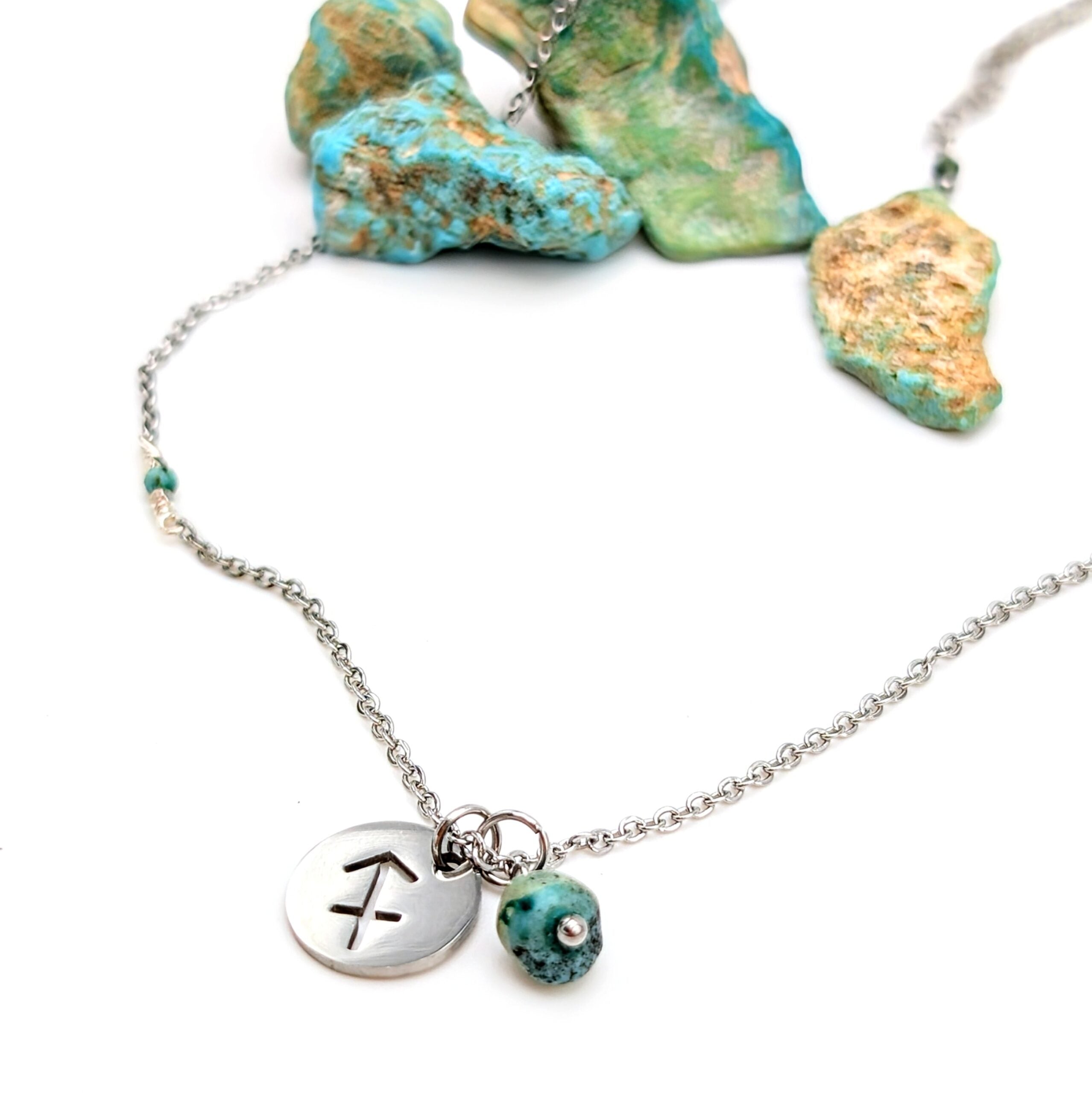 Zodiac Sign Necklace- Sagittarius Nov 22- Dec 21