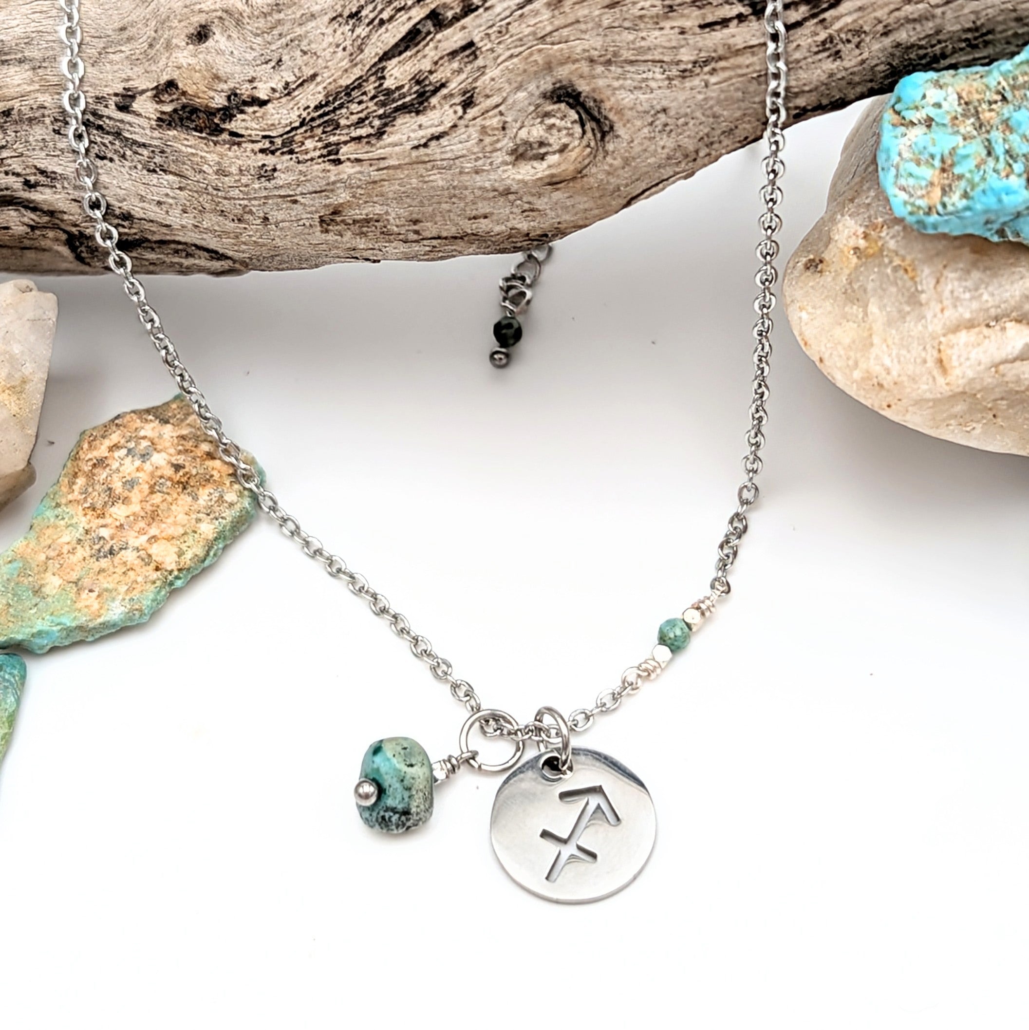 Zodiac Sign Necklace- Sagittarius Nov 22- Dec 21