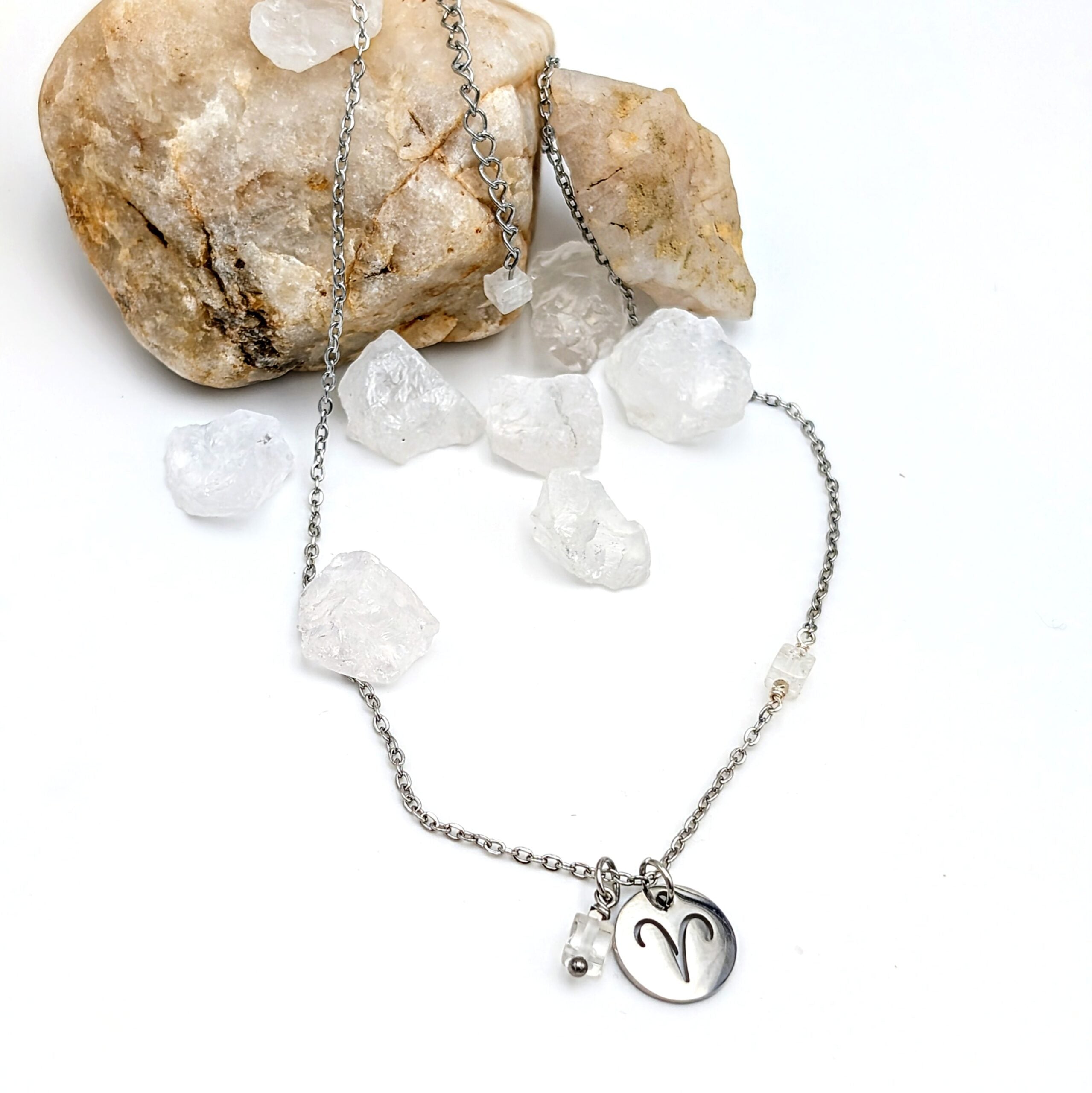 Zodiac Sign Necklace- Aries Mar 21- Apr 19