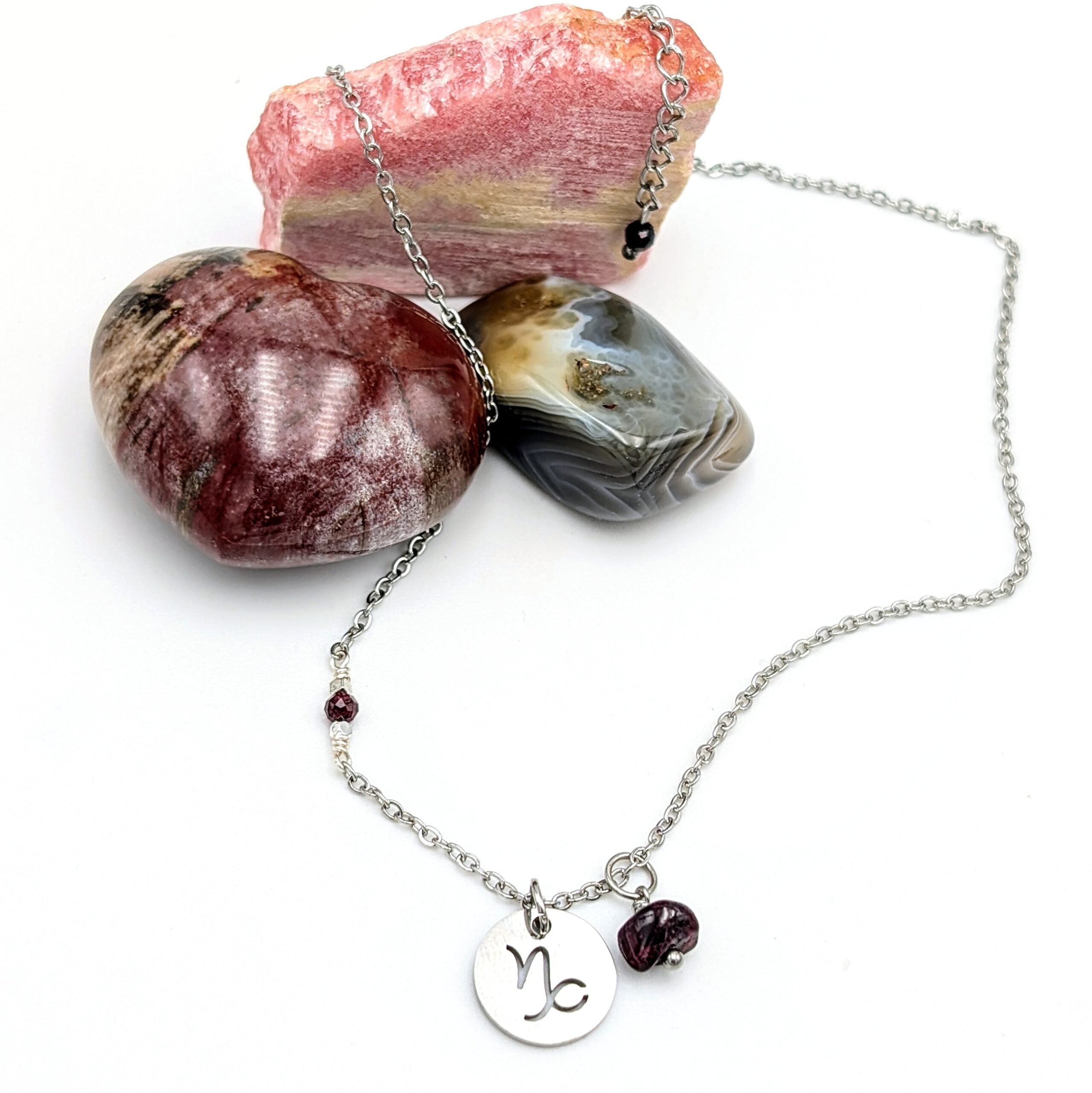 Zodiac Sign Necklace- Capricorn Dec 22- Jan 20