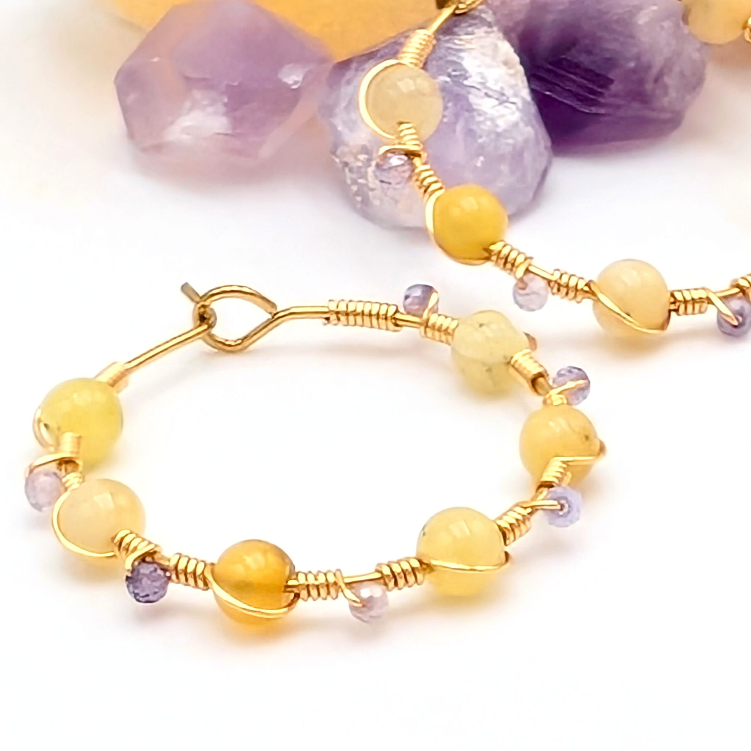 Wildflower Spirit Hoops