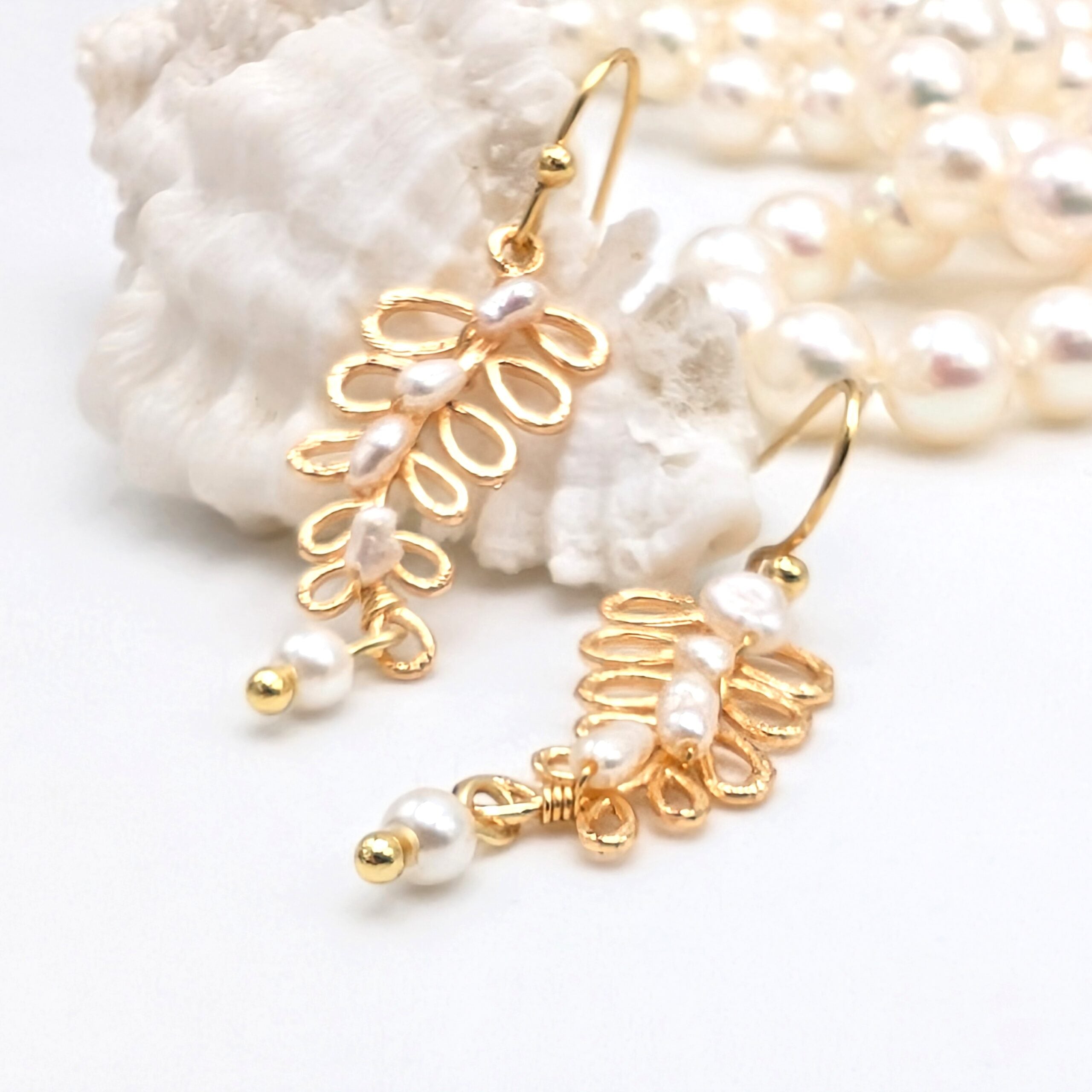 Morning Pearl Dew Drops Earrings