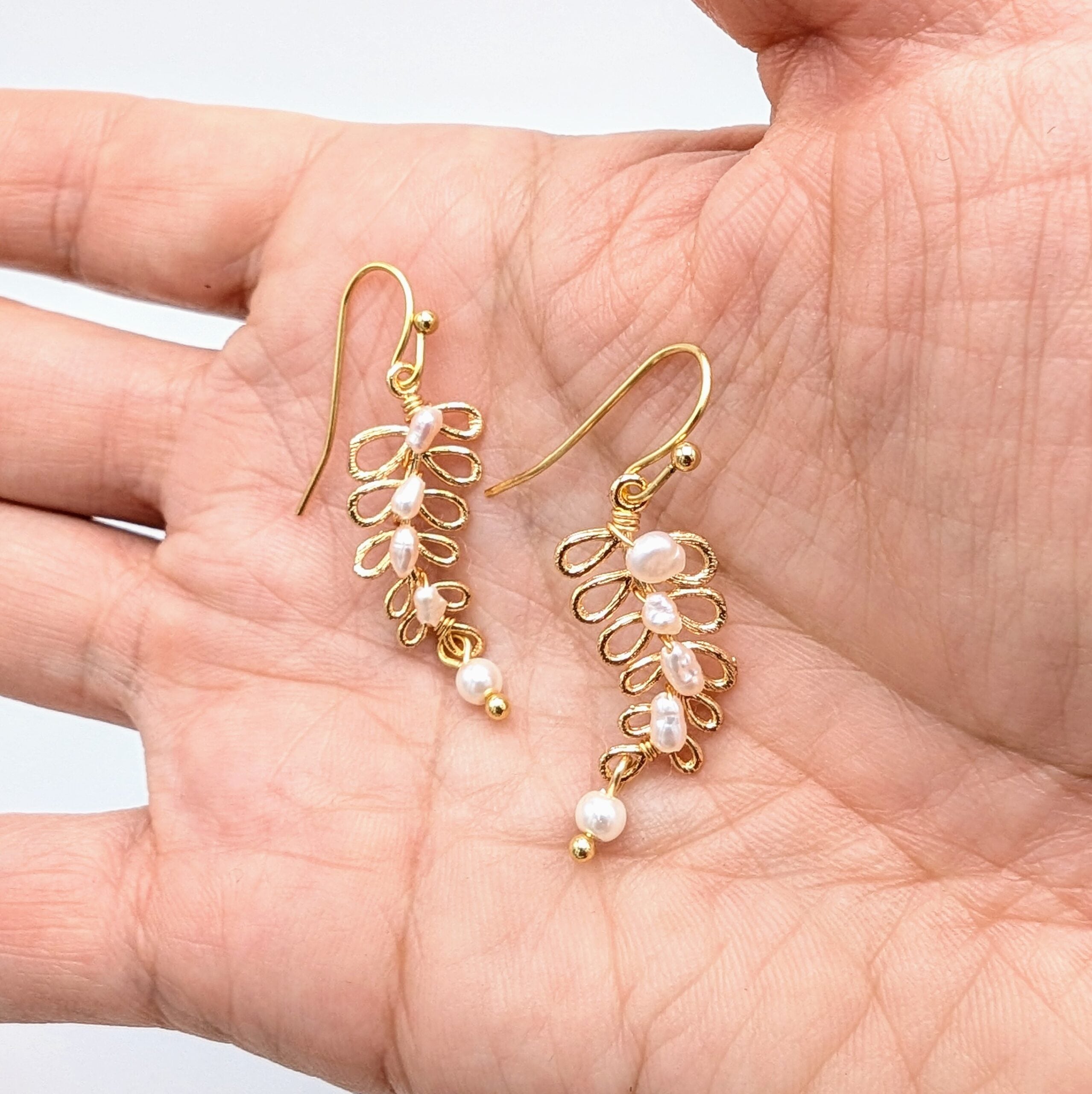 Morning Pearl Dew Drops Earrings