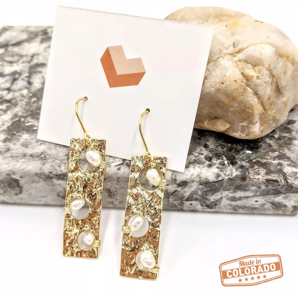 Pearl Fusion Earring