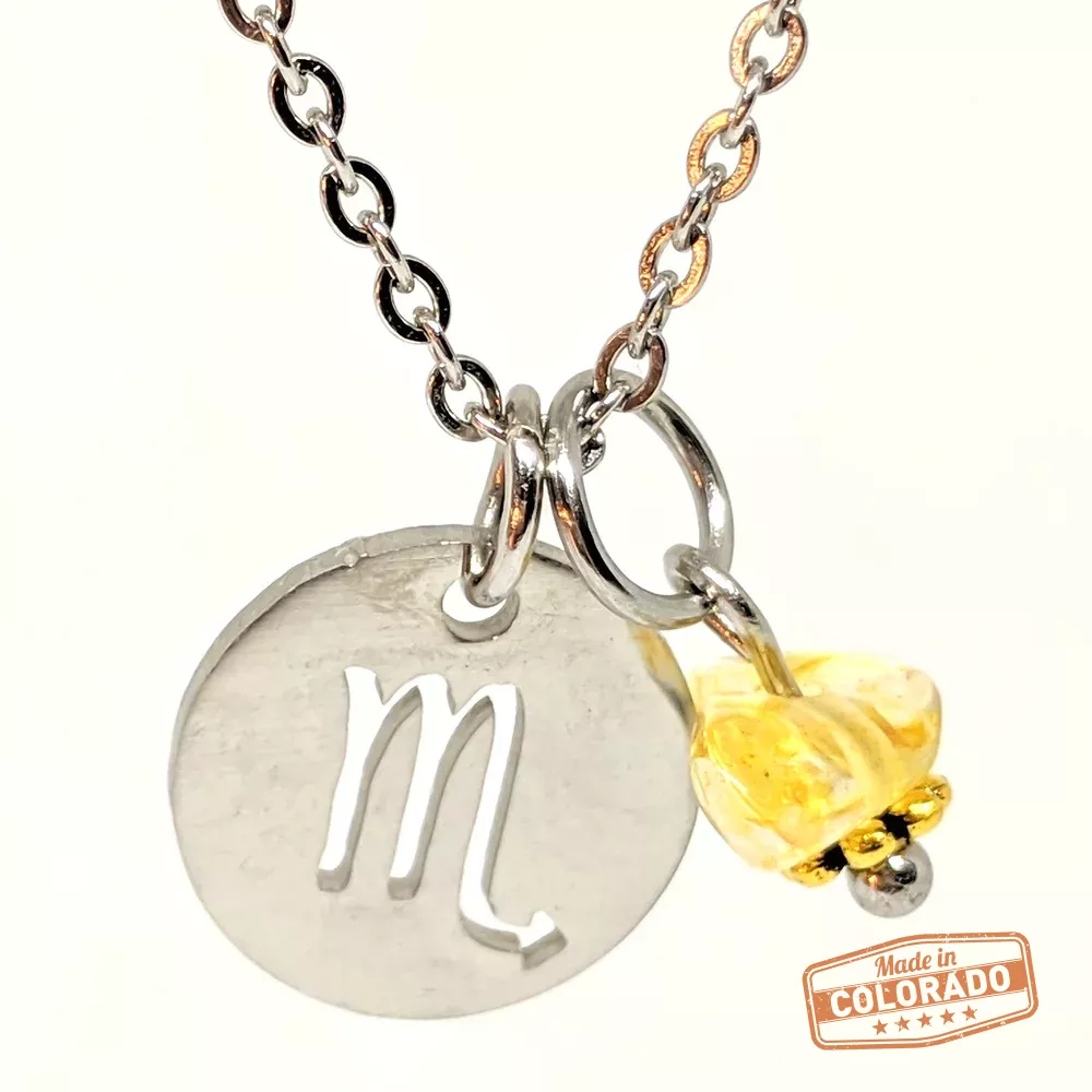 Zodiac Sign Necklace Scorpio Oct 23 Nov 21 I Love Me Gems